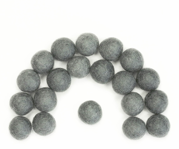 Slate Felt Balls