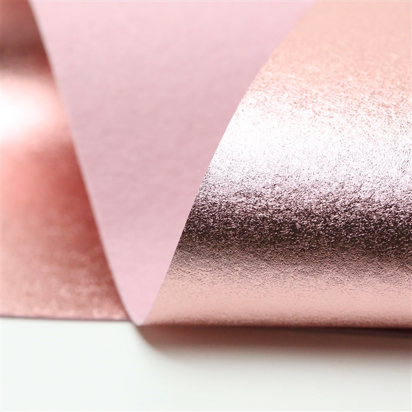 Brushed Metallic Merino Wool Felt | Shiny Felt Fabric , Brushed Rose