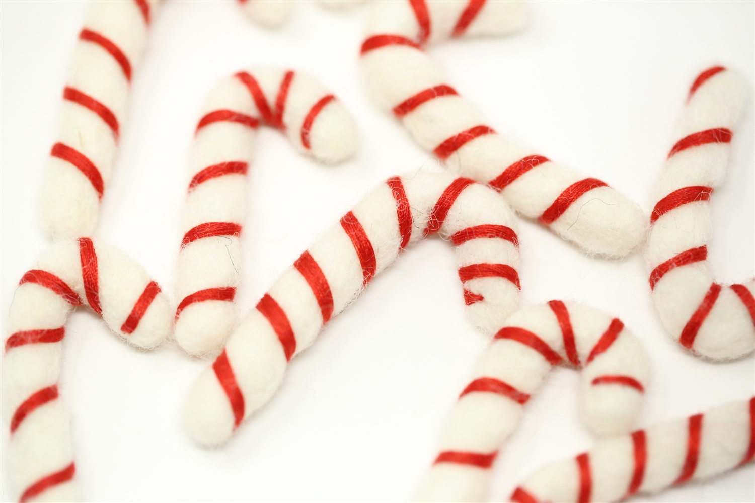 Red White Stripe Felt, Christmas Felt, Felt Sheets, Craft Felt, Candy Cane  Felt, Reindeer Felt, 3 Design Choices 