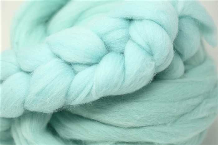 Wool Roving - 68. Ocean Gray