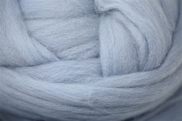 Wool Roving - 2. Baby Blue